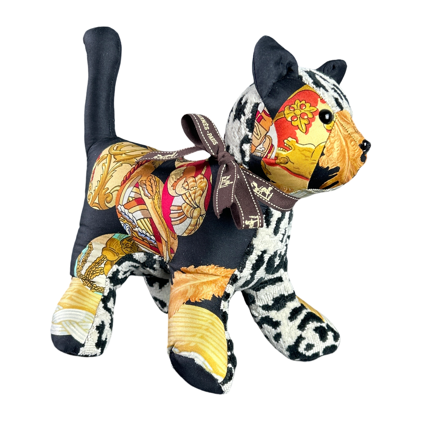 Hermes Couvée d’Hermes Scarf Kitten at Vintage Luxe Up
