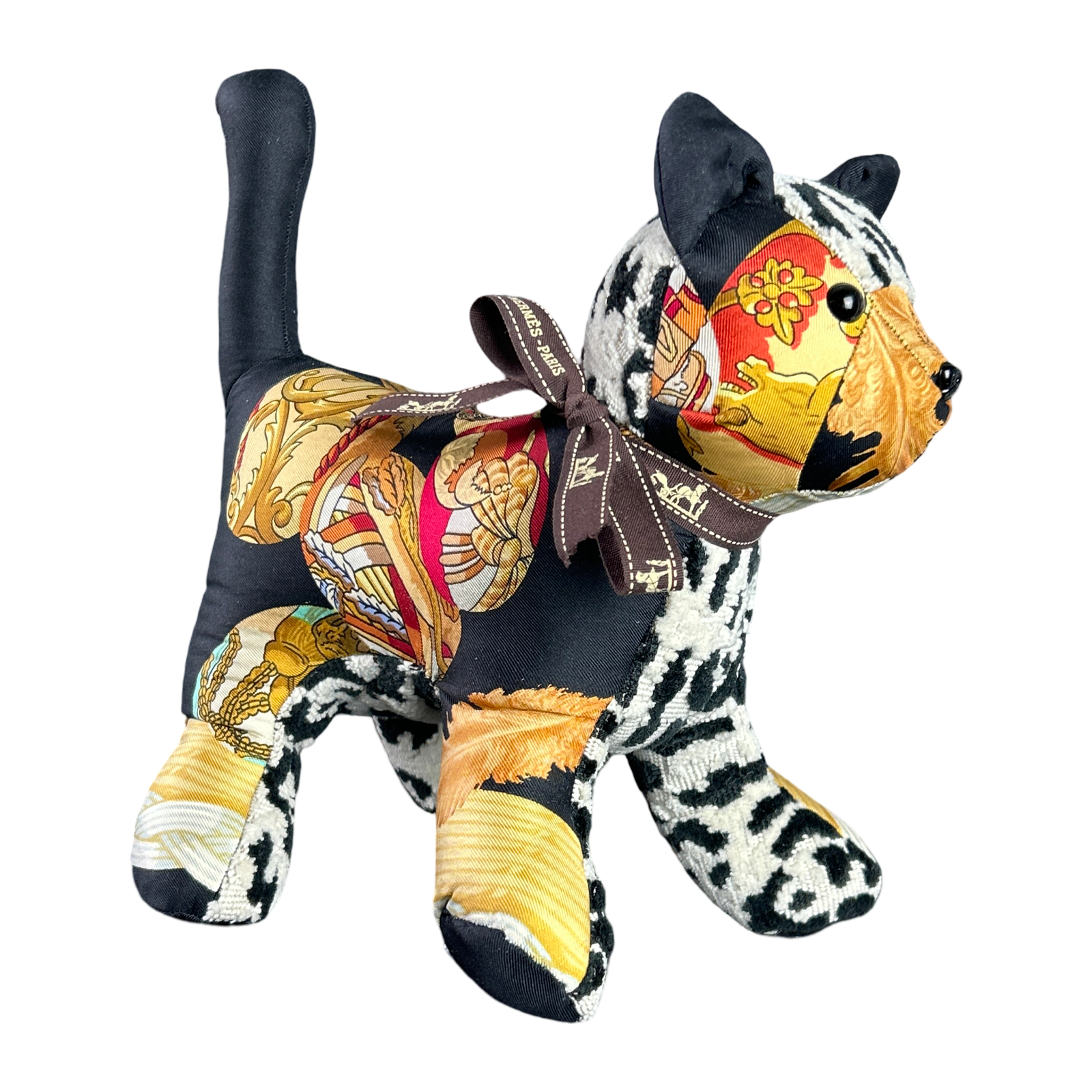 Hermes Couvée d’Hermes Scarf Kitten at Vintage Luxe Up