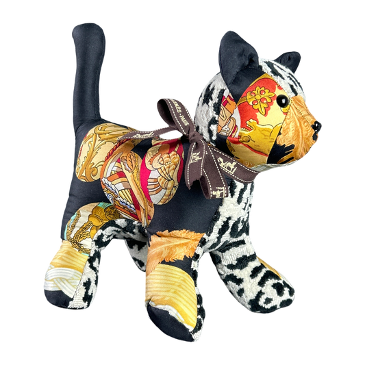 Hermes Couvée d’Hermes Scarf Kitten at Vintage Luxe Up