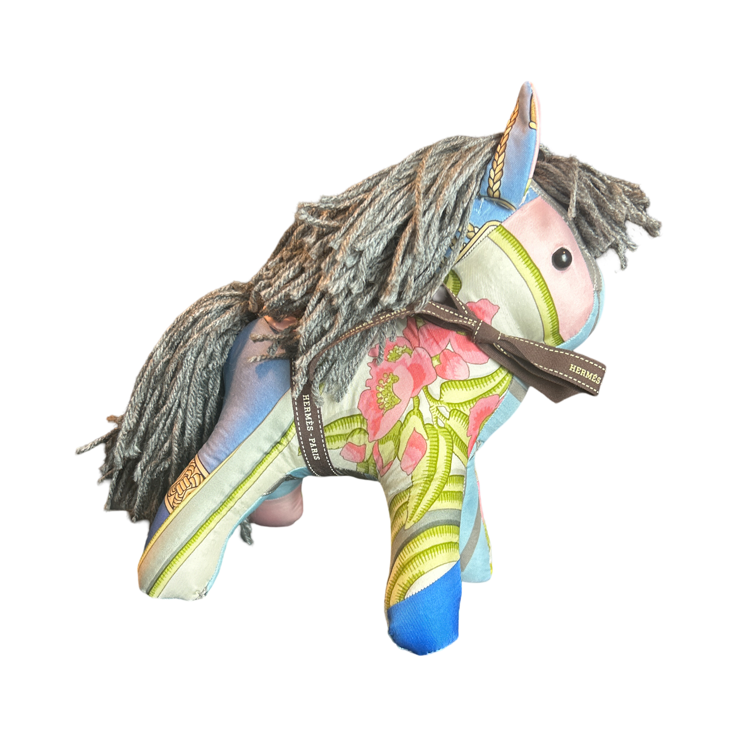 Hermes Vintage Scarf | Hermes Pony at Vintage Luxe Up
