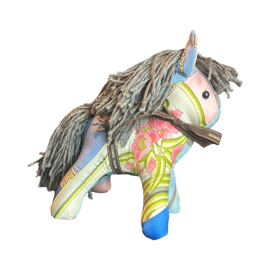 Hermes Vintage Scarf | Hermes Pony at Vintage Luxe Up