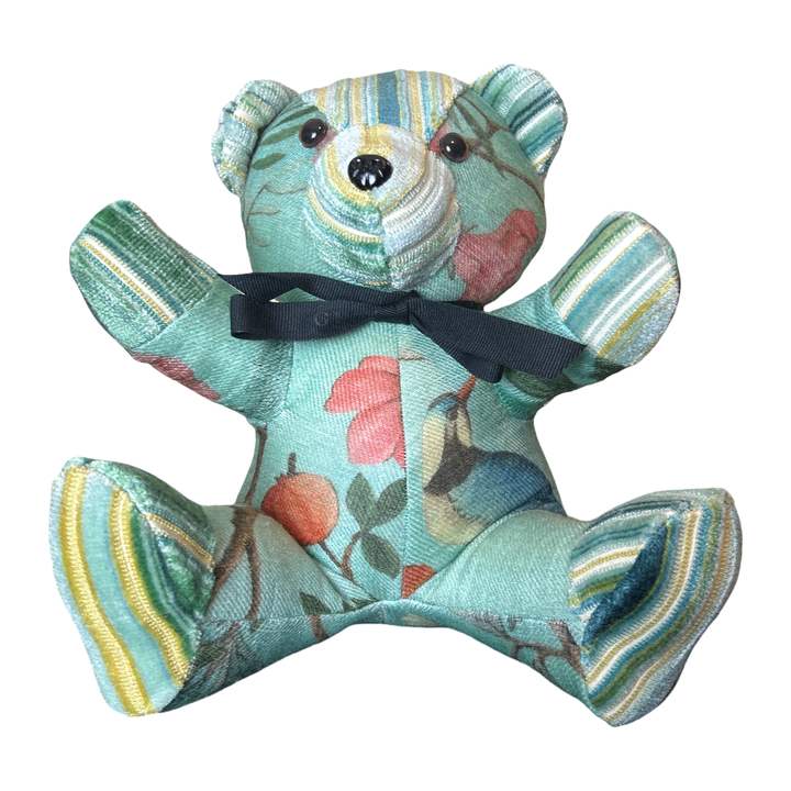 Gucci Chinoiserie Tree of Life Scarf | Gucci Teddy Bear at Vintage Luxe Up