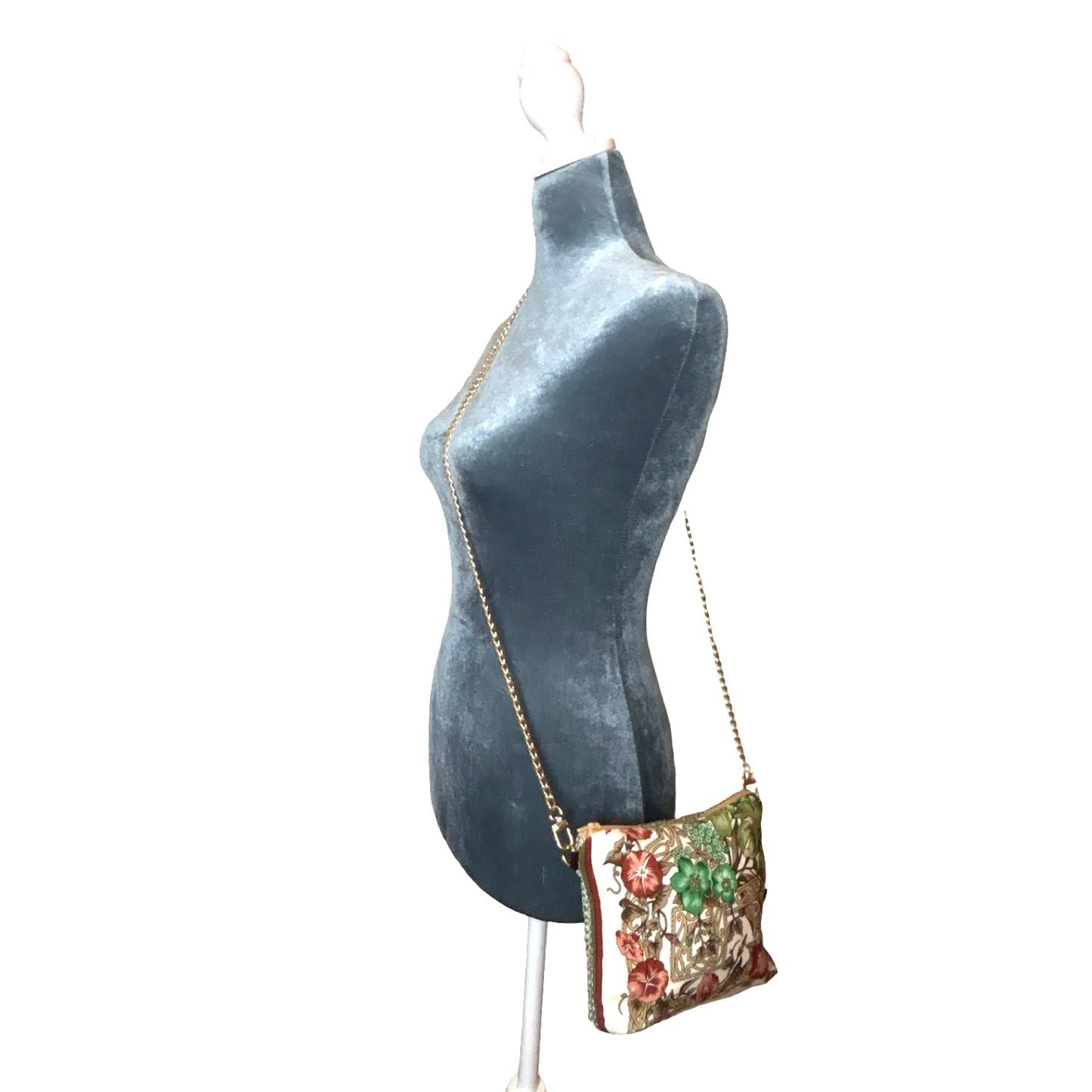 DIOR Garden Trellis Scarf Crossbody Bag exclusively at VintageLuxeUp.com