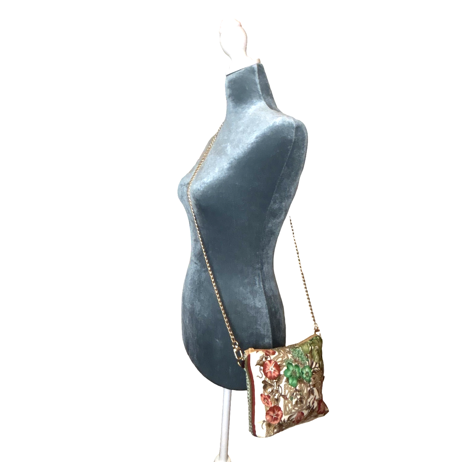DIOR Garden Trellis Scarf Crossbody Bag exclusively at VintageLuxeUp.com