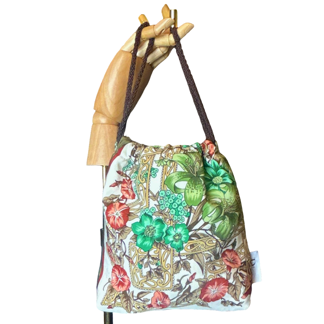 Dior Garden Trellis Scarf Dior Crossbody Bag at Vintage Luxe Up