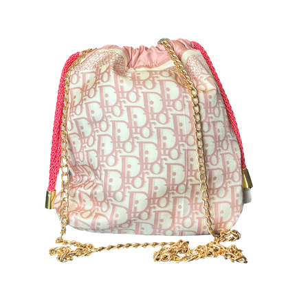 Dior Trotter Pink Scarf | Dior Crossbody Bag