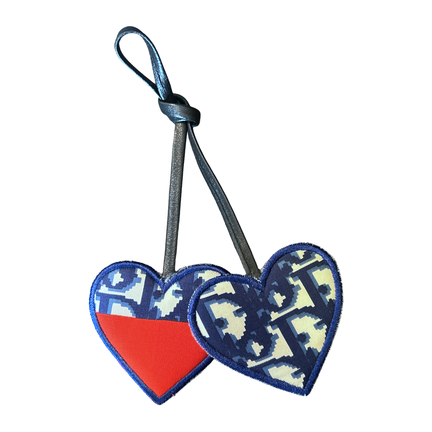 Dior Trotter Scarf Bag Charm at Vintage Luxe Up