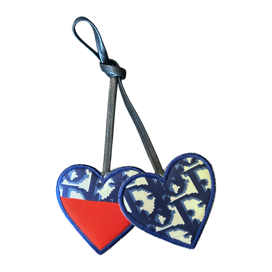 Dior Trotter Scarf Bag Charm at Vintage Luxe Up