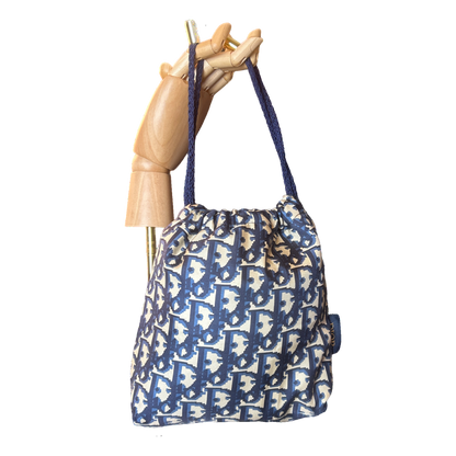 Dior Trotter Blue Scarf | Dior Crossbody Bag