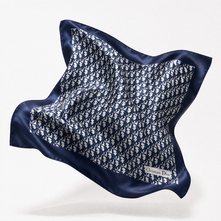 Dior Trotter Blue Scarf