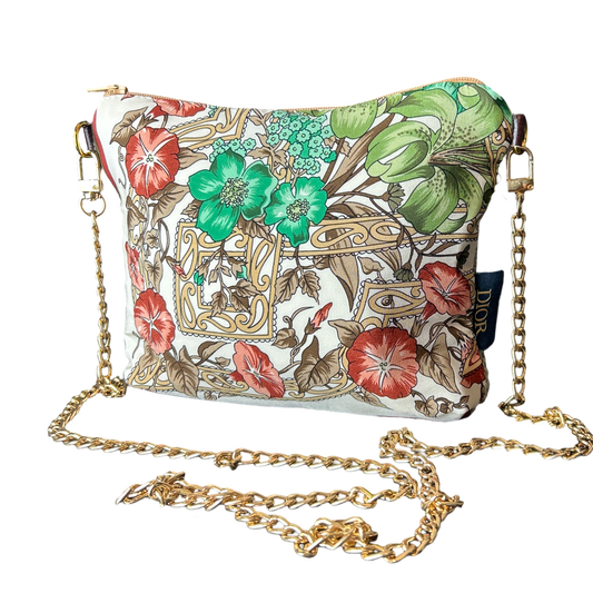 DIOR Garden Trellis  Scarf Crossbody Bag exclusively at VintageLuxeUp.com
