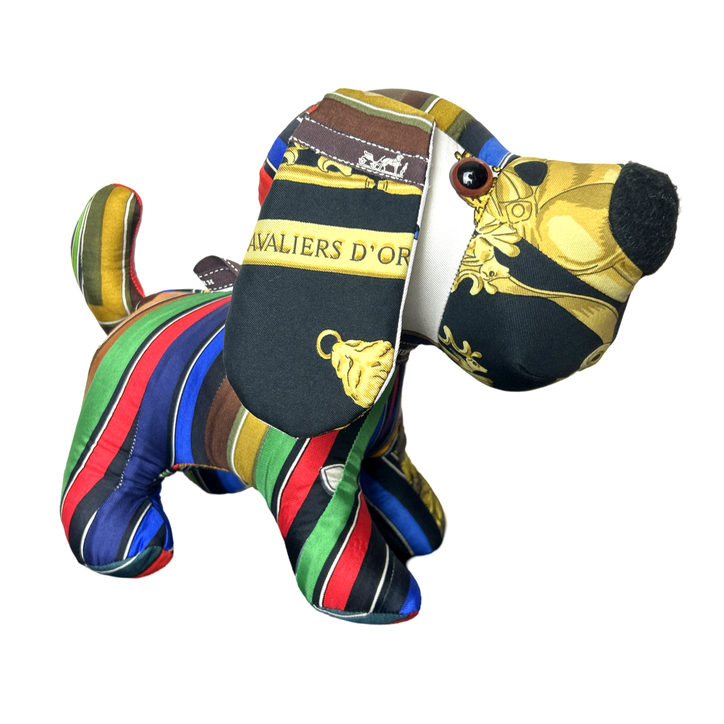 Hermes Scarf Patchwork Puppy at Vintage Luxe Up