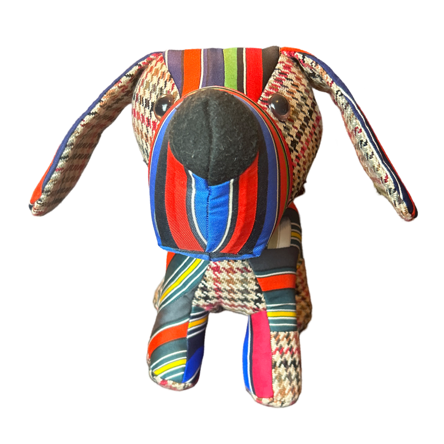 Hermes Couvertures et Tenues du Jour Scarf Patchwork Puppy at Vintage Luxe Up
