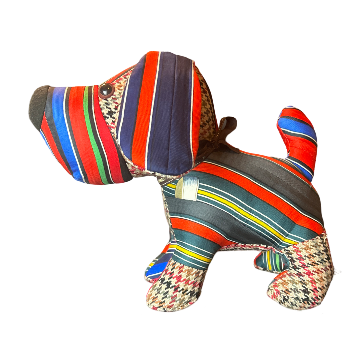Hermes Couvertures et Tenues du Jour Scarf Patchwork Puppy at Vintage Luxe Up