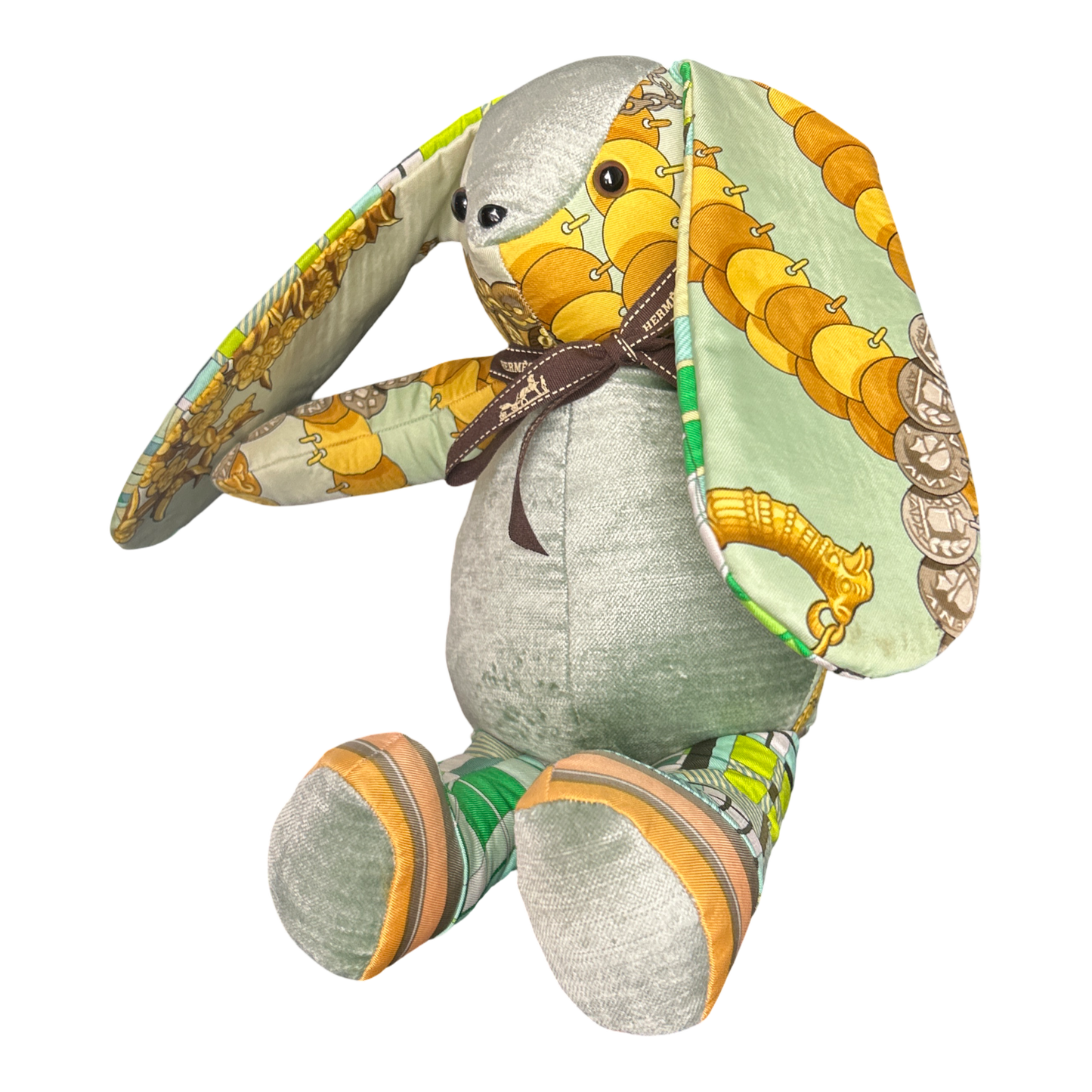 Hermes Kosmima Scarf Patchwork Bunny 