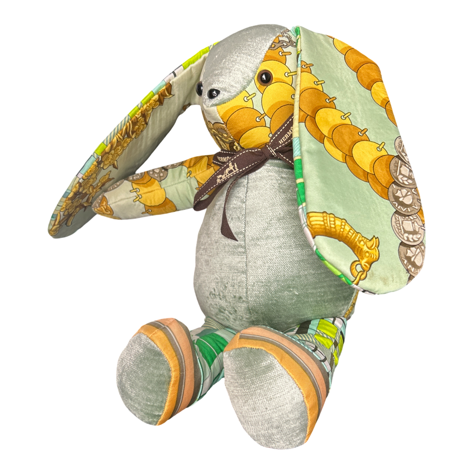 Hermes Kosmima Scarf Patchwork Bunny 