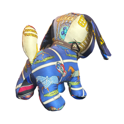 Hermes Vintage Scarf | Hermes Puppy at Vintage Luxe Up