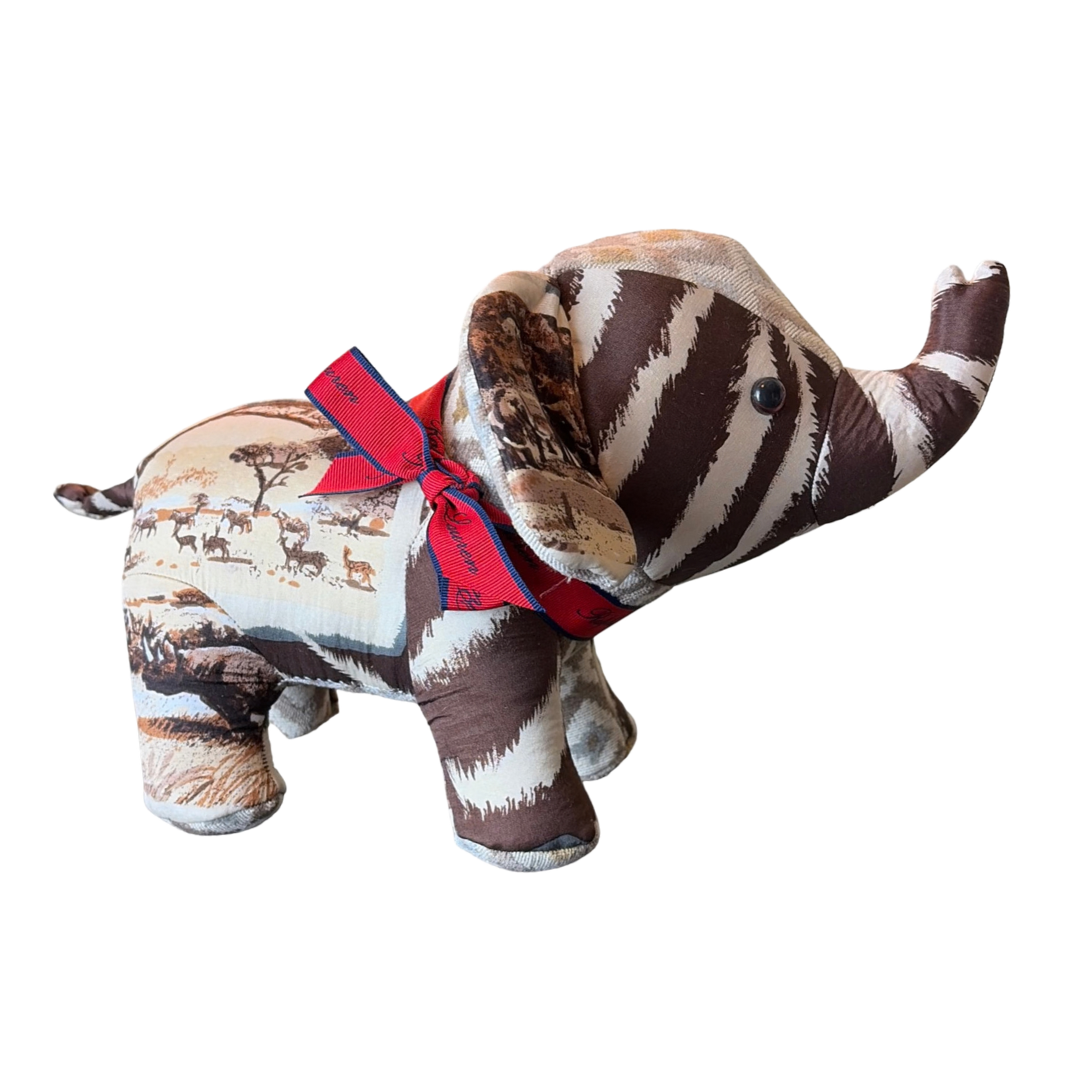 Ralph Lauren Safari Silk Scarf Elephant