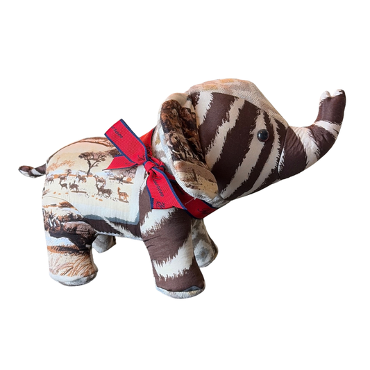 Ralph Lauren Safari Silk Scarf Elephant