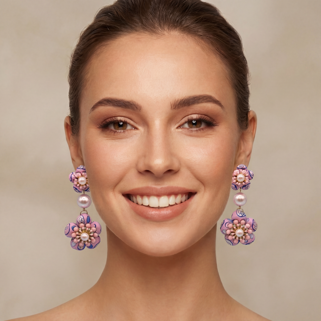 Chanel Necktie Chandelier Earrings by Flock by Wild at Vintage Luxe Up