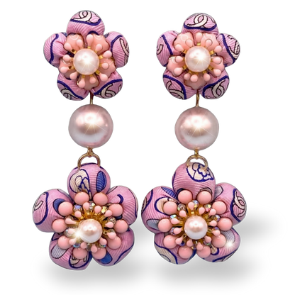 Chanel Necktie Chandelier Earrings by Flock by Wild at Vintage Luxe Up