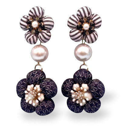 Gucci Necktie Chandelier Earrings by Flock by Wild at Vintage Luxe Up