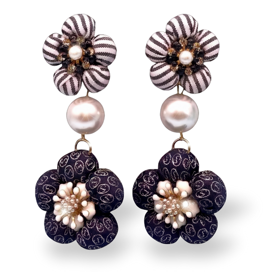 Gucci Necktie Chandelier Earrings by Flock by Wild at Vintage Luxe Up