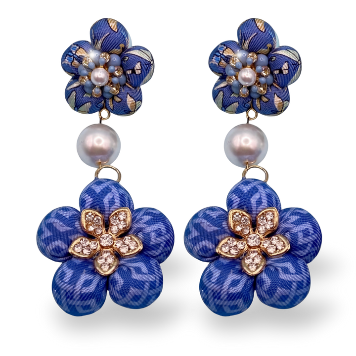 Flower Chandelier Earrings