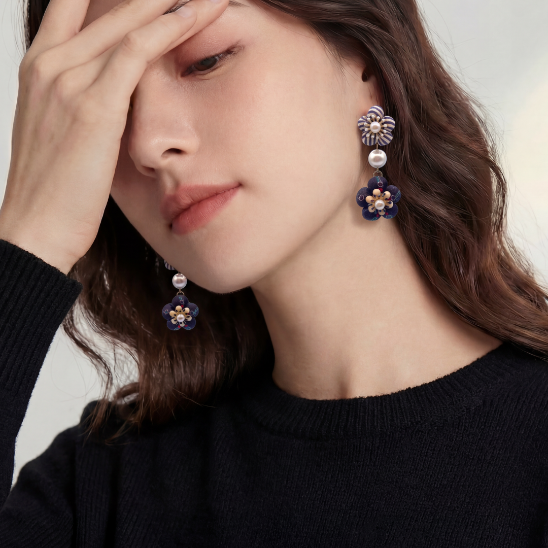 Gucci Necktie Chandelier Earrings by Flock by Wild at Vintage Luxe Up