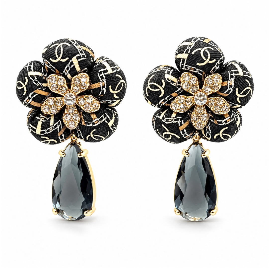 Chanel CC Logo Earrings | Chanel jewelry