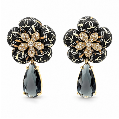 Chanel CC Logo Earrings | Chanel jewelry