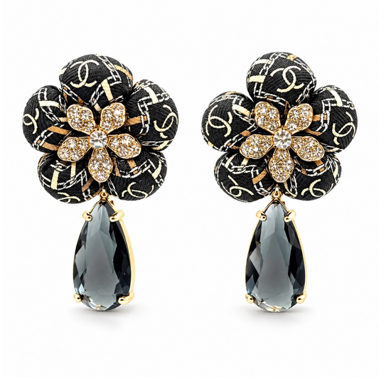 Chanel CC Logo Earrings | Chanel jewelry