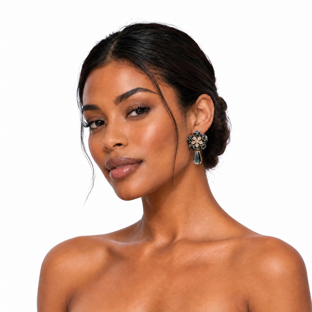 Chanel CC Logo Earrings | Chanel jewelry