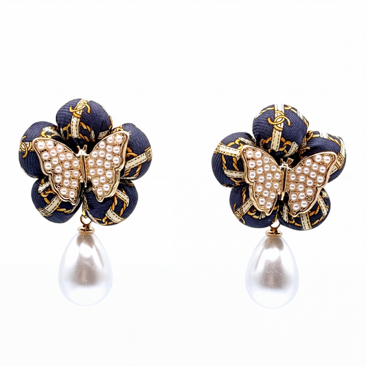 Chanel Butterfly Earrings | Chanel Jewelry