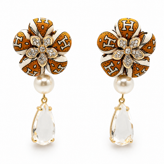 Hermes H Strap Earrings | Hermes Jewelry