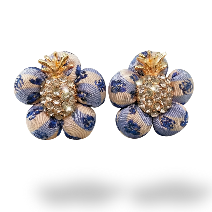 Chanel Necktie Earrings by Flock by Wild at Vintage Luxe Up