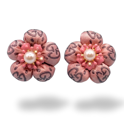 Gucci Necktie Stud Earrings by Flock by Wild for Vintage Luxe Up