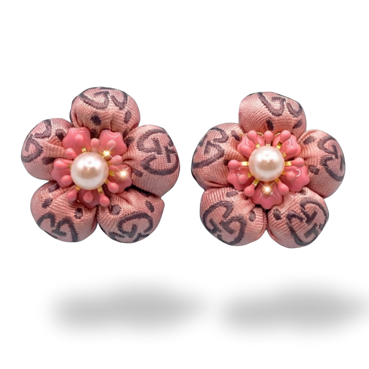 Gucci Necktie Stud Earrings by Flock by Wild for Vintage Luxe Up