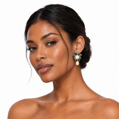 hermes black chain earrings | hermes jewelry