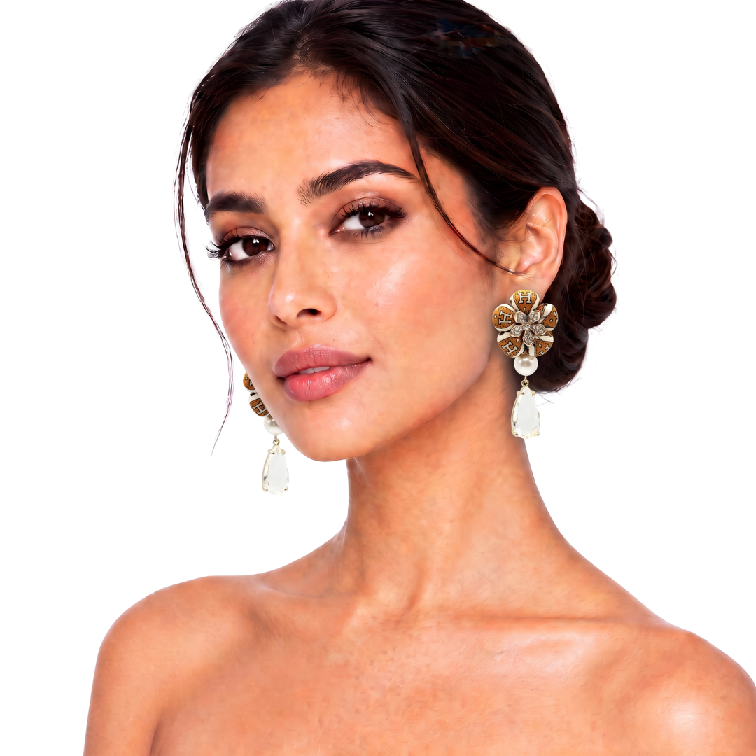 Hermes H Strap Earrings | Hermes Jewelry