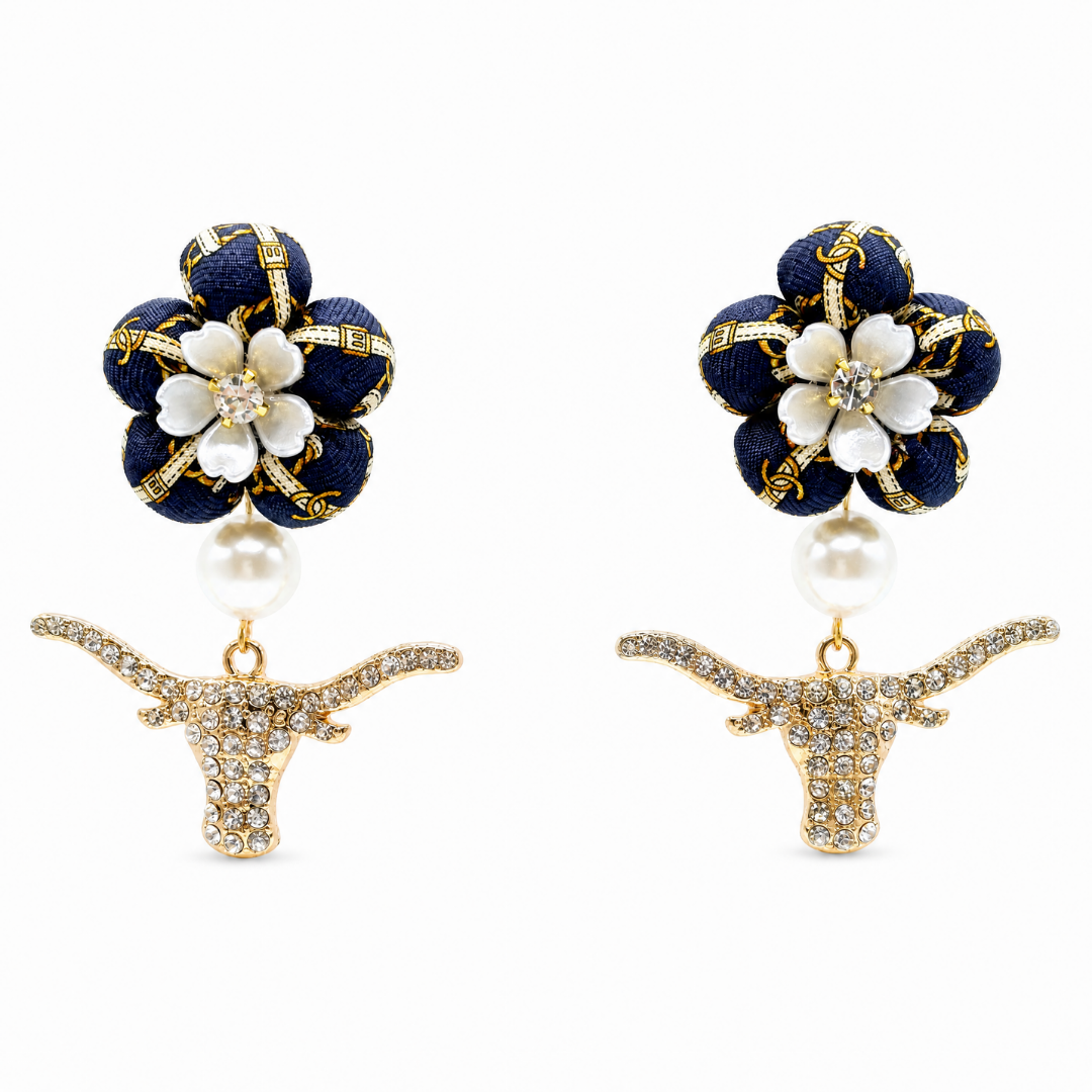 Chanel Longhorn Earrings | Chanel Jewelry