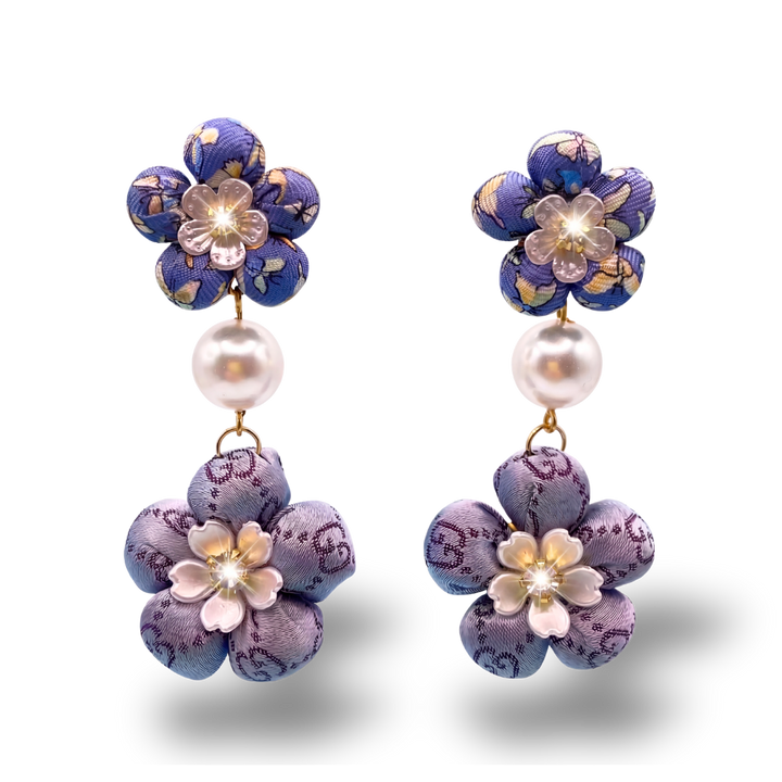 Gucci Necktie Chandelier Earrings by Flock by Wild at Vintage Luxe Up