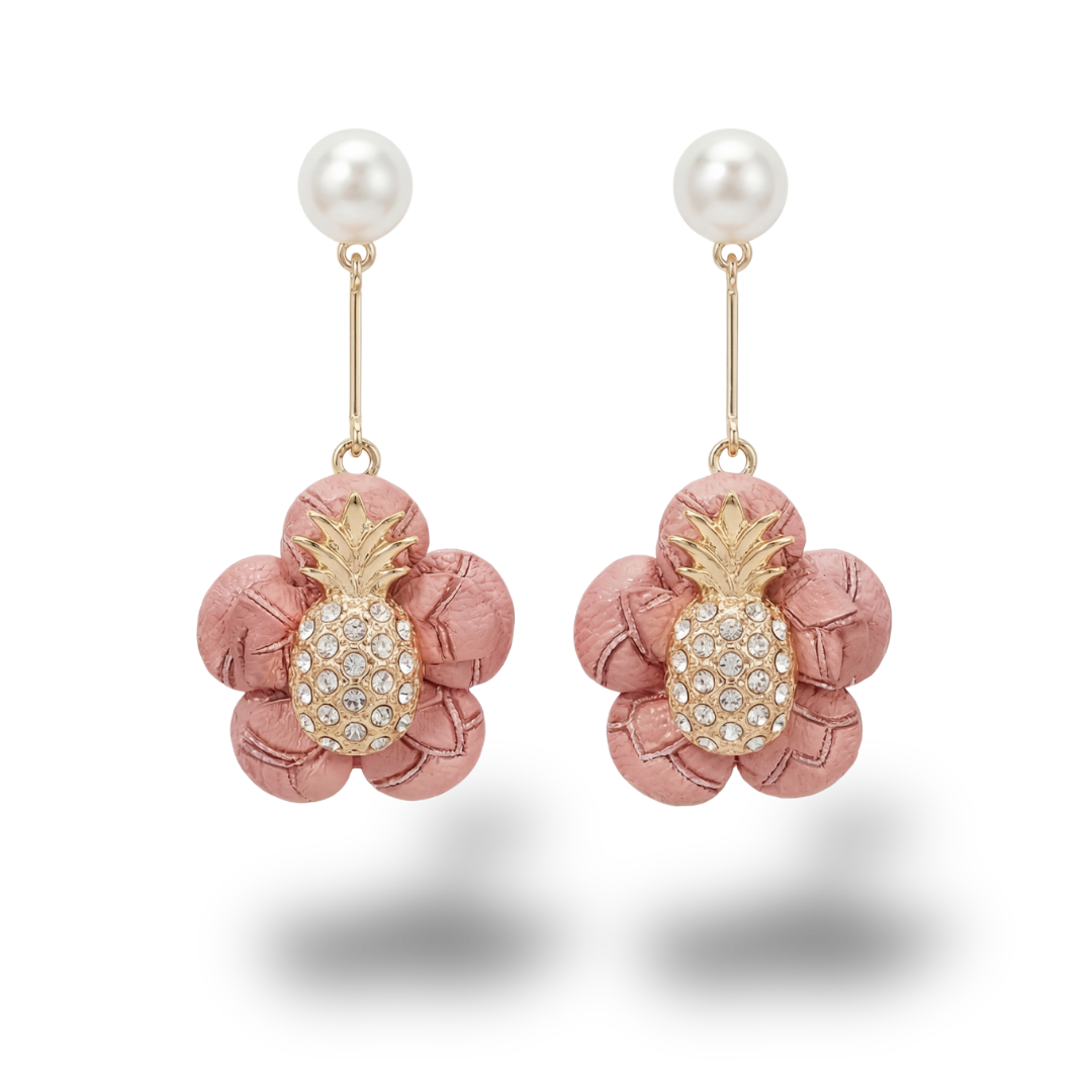 Loewe Necktie Drop Earrings by Flock by Wild at Vintage Luxe Up