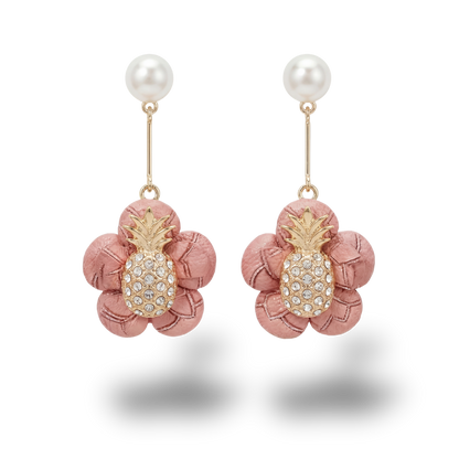 Loewe Necktie Drop Earrings by Flock by Wild at Vintage Luxe Up