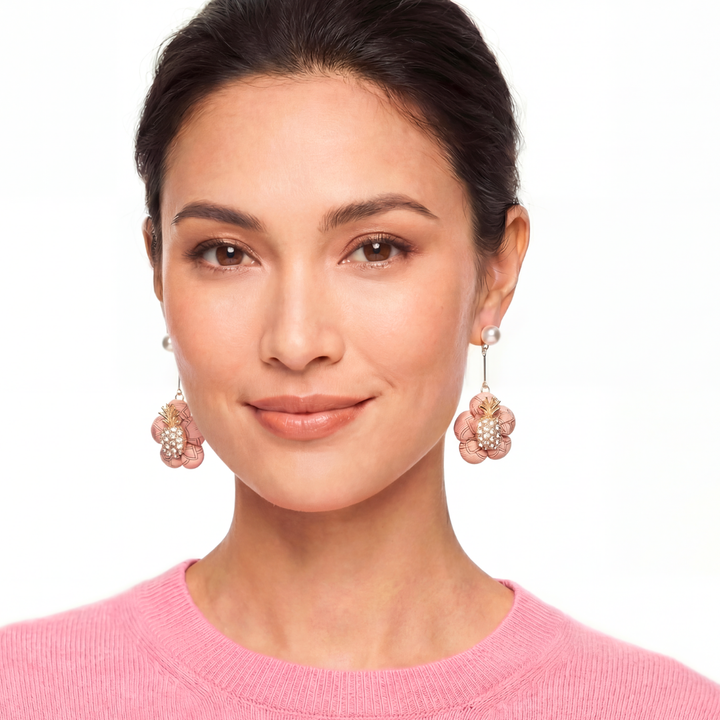 Loewe Necktie Drop Earrings by Flock by Wild at Vintage Luxe Up