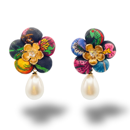 Gucci Necktie Drop Earrings by Flock by Wild at Vintage Luxe Up