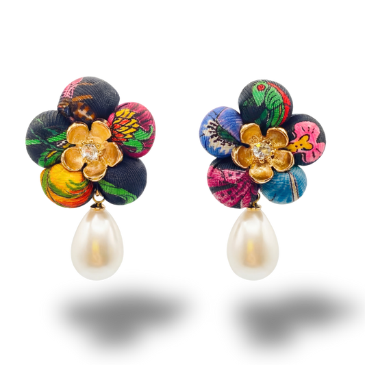 Gucci Necktie Drop Earrings by Flock by Wild at Vintage Luxe Up