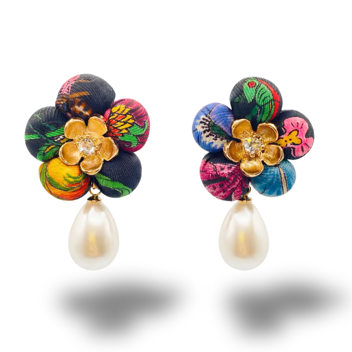 Gucci Necktie Drop Earrings by Flock by Wild at Vintage Luxe Up