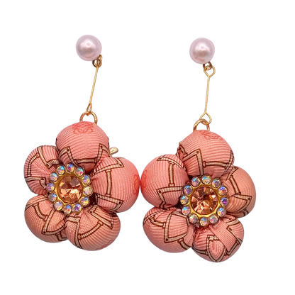 Loewe Necktie Drop Earrings by Flock by Wild at Vintage Luxe Up