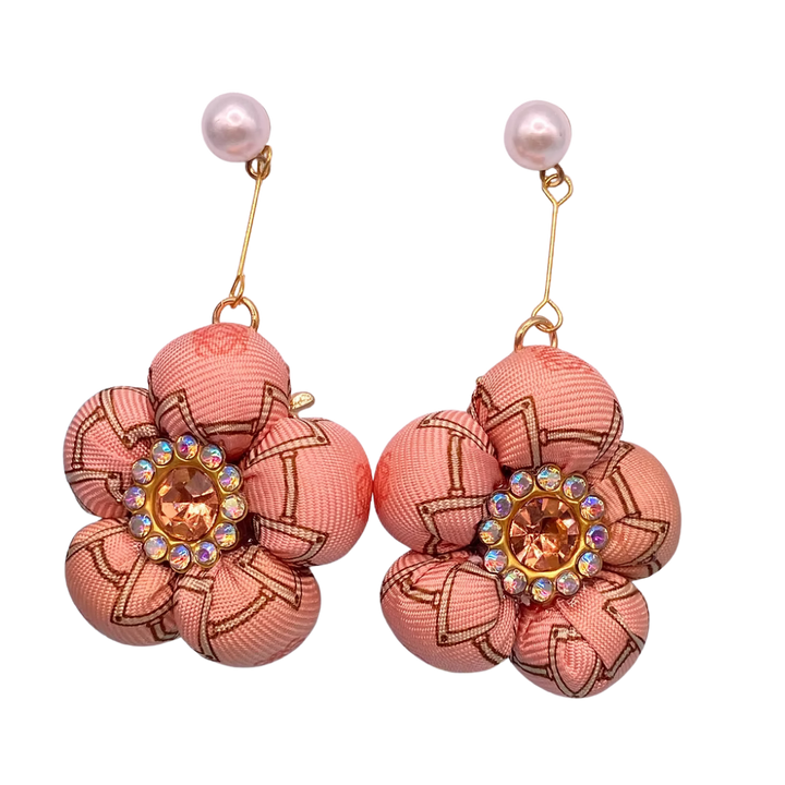 Loewe Necktie Drop Earrings by Flock by Wild at Vintage Luxe Up